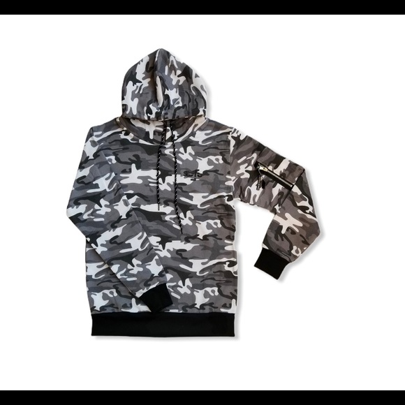 Hoodie camouflage - Picture 1 of 3